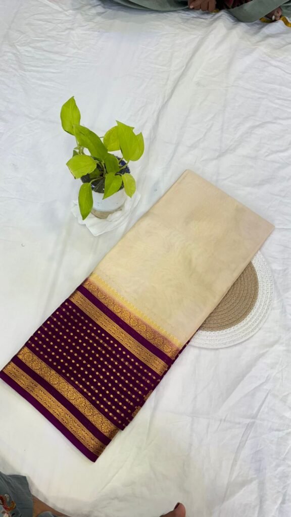 Semi Crepe Silk Saree – Timeless Elegance