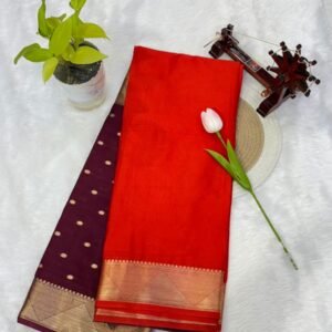 Semi Crepe Silk Saree – Timeless Everyday Elegance