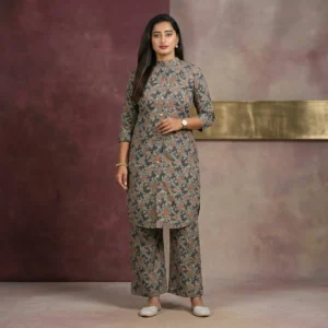 Niyata Mirage Cotton Kurti with Pant Kurta Set for Women
