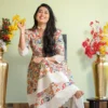 Kai Cotton Kurta Set with Pants for Women