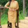 Aarna Cotton Kurti with Pant Kurta Set for Women