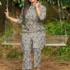 Niyata Mirage Cotton Kurti with Pant Kurta Set for Women