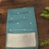 Zari Woven Buttas with Floral Border Kota Mul Cotton Saree