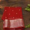 Zari Woven Buttas with Floral Border Kota Mul Cotton Saree