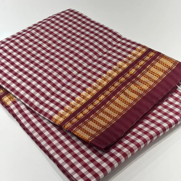 Ilkal Cotton Saree  Toph Pallu