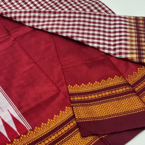 Ilkal Cotton Saree  Toph Pallu