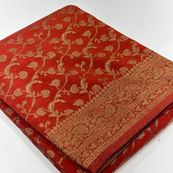 WhatsAppImage2026-09-19at8.06.31PM_2 Semi Banarasi Georgette Saree Antique Jaal Work