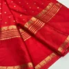 Semi Mysore Crepe Saree  Ratha Butta